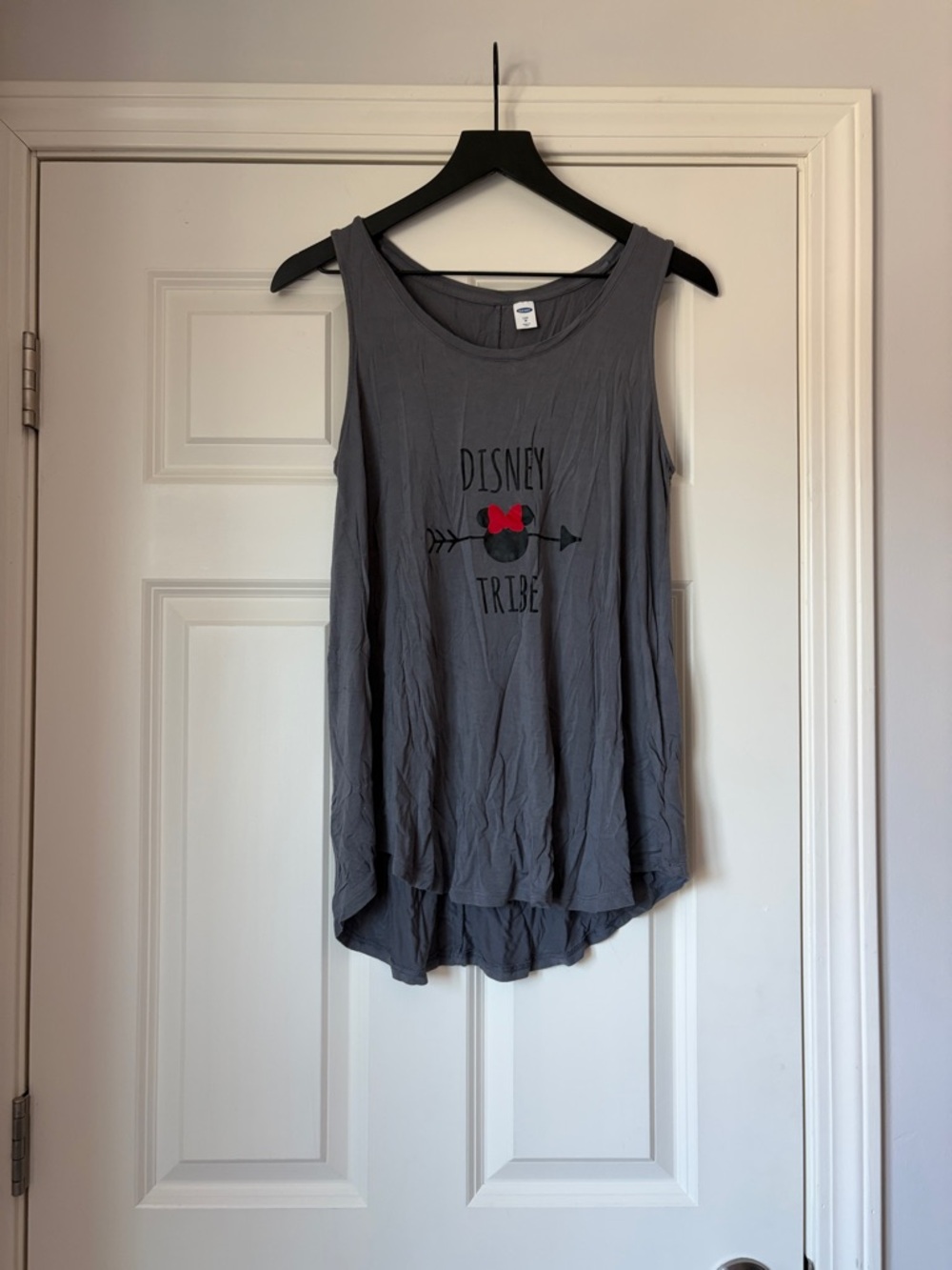 Old Navy Gray Disney Luxe Tank Top